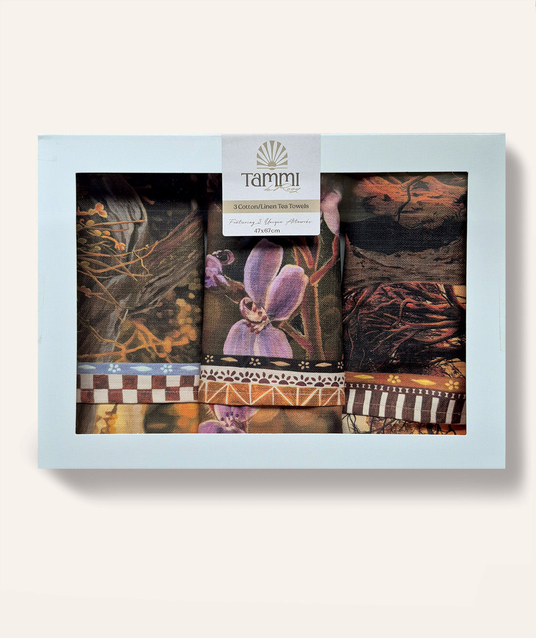Tea Towel Trio Gift Box