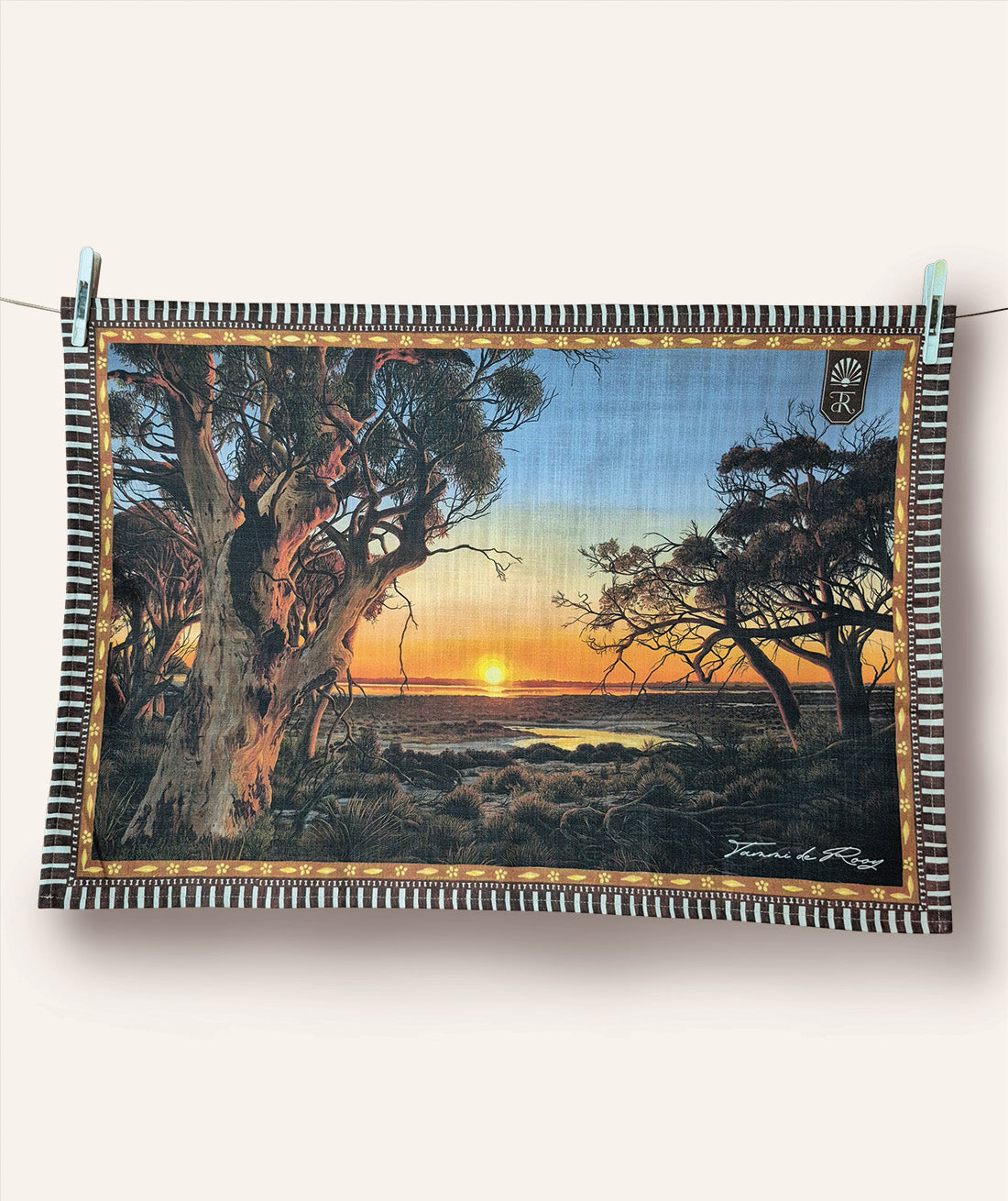 Tea Towel [ Salt Lake Sunrise ]