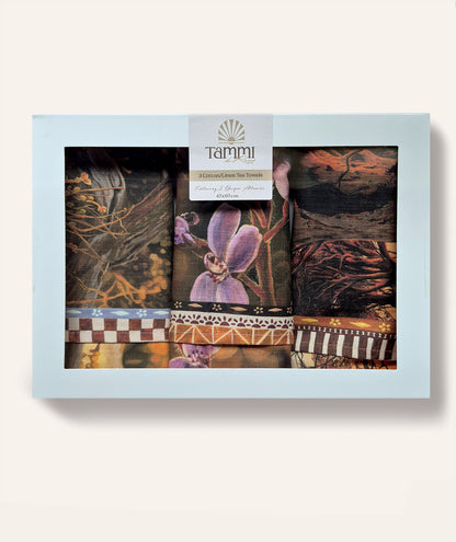 Tea Towel Trio Gift Box